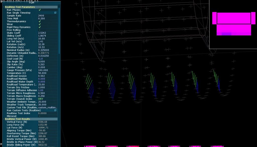 tTool (realtime model) tyre analysis improvements (Build 1110)