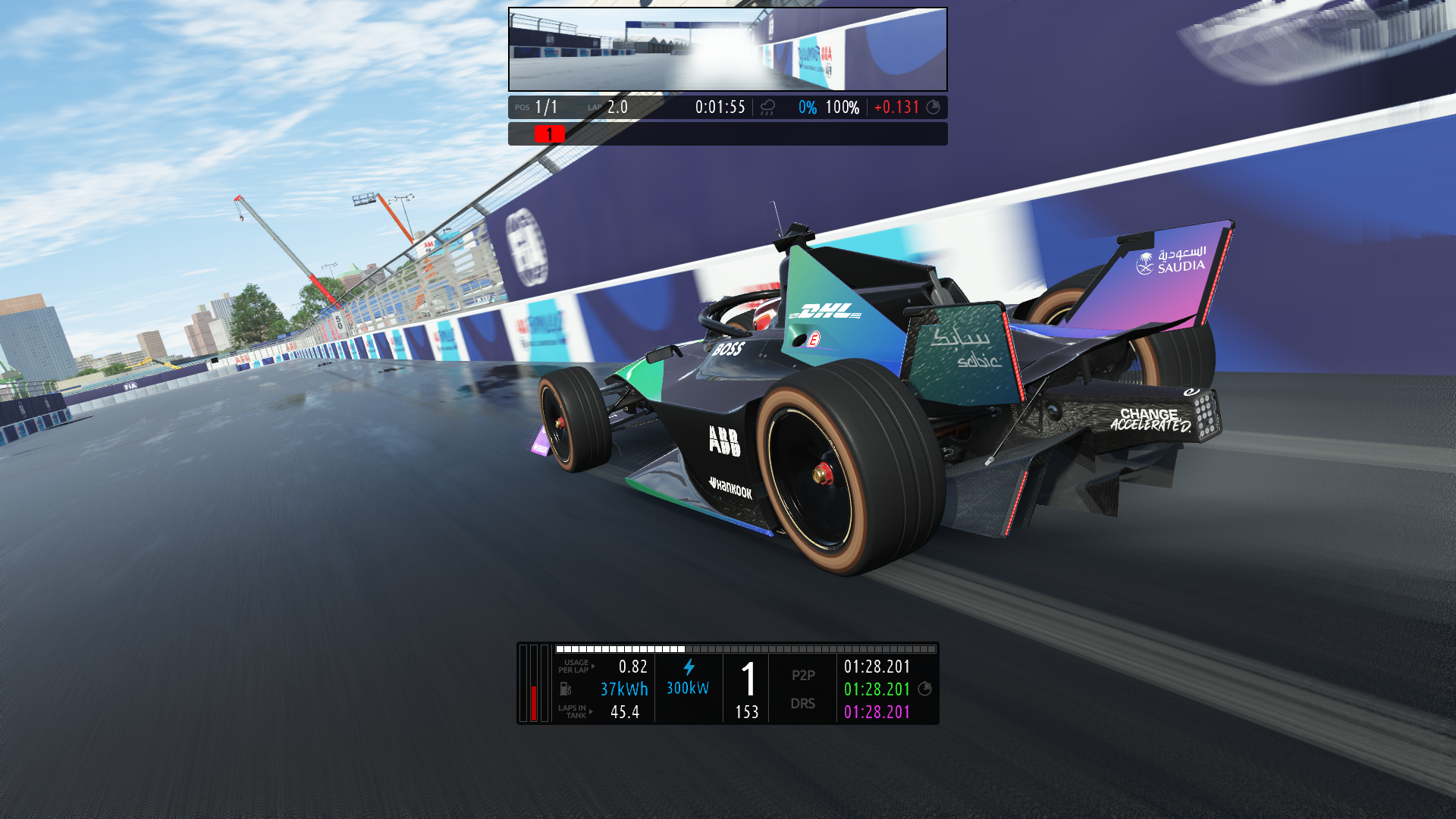 Driving Simulator Car Modify GUI