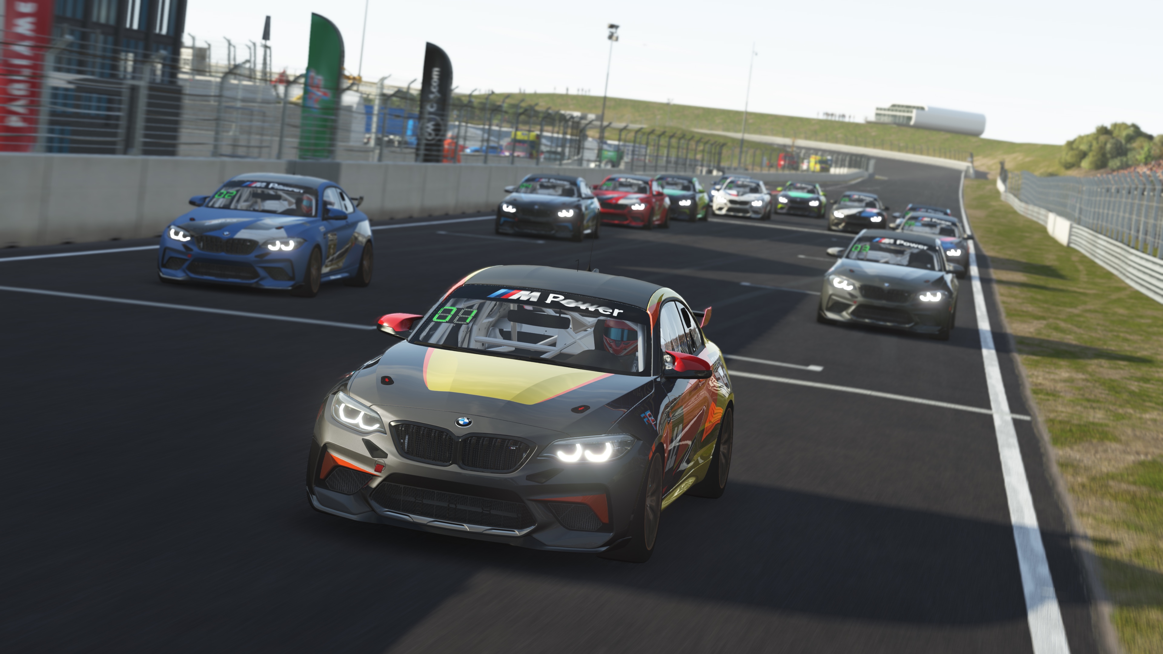 The new BMW M2 CS in rFactor 2 with updated tyres, liveries and more!